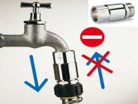 Kränzle Rohrbelüfter mit Rückflussverhinderer