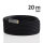 Kränzle HD-Schlauch 20m NW8 400bar schwarz für große quadro, Profi-Jet, B, Primus AT