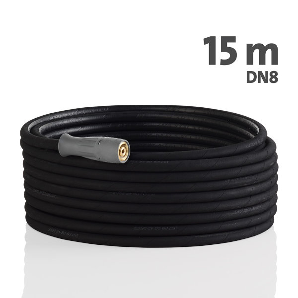Kränzle HD-Schlauch 15m NW8 210bar schwarz für quadro 899, therm C, therm CA