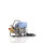 Kränzle HD 10/122 TS, 230V, 2.5 KW, max. 135bar, 10 l/min, 10m Schlauch, Stecksystem D12, Schmutzkiller, Flachstrahldüse