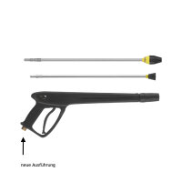 Kränzle HD 9/80 TS, 230V, 1.6 KW, max. 80bar, 9 l/min, 10m Schlauch, Stecksystem D12, Schmutzkiller, Flachstrahldüse