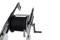 Kränzle quadro 1000 TST, 400V, 7.5 KW, max. 220bar, 16 l/min, mit Schlauchtrommel, 20m Schlauch, Stecksystem D12, Turbokiller, Flachstrahldüse