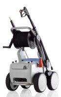 Kränzle quadro 1000 TST, 400V, 7.5 KW, max. 220bar, 16 l/min, mit Schlauchtrommel, 20m Schlauch, Stecksystem D12, Turbokiller, Flachstrahldüse