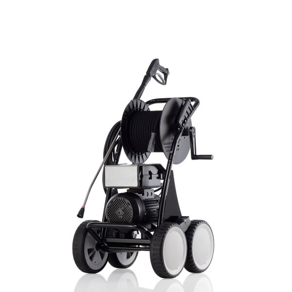 Kränzle LX-RP 1200 TST, 400V, 8 KW, max. 190bar, 20 l/min, mit Schlauchtrommel, 20m Schlauch, Stecksystem D12, Flachstrahldüse