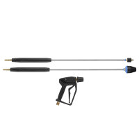 Kränzle Profi-Jet B 20/200 T, Benzin, max. 200bar, 20 l/min, mit Schlauchtrommel, 20m Schlauch, Stecksystem D12, Turbokiller, Regeldüse