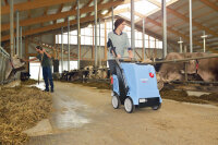 Kränzle therm CA 11/130, 230V, 3.4 KW, max. 130bar, 11 l/min, 10m Schlauch, Stecksystem D12, Flachstrahldüse