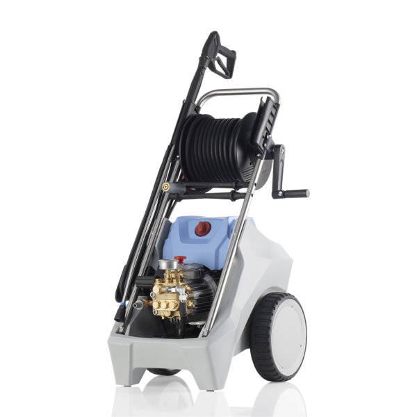 Kränzle Primus 1200 TST, 400V, 7.5 KW, max. 180bar, 20 l/min, mit Schlauchtrommel, 20m Schlauch, Stecksystem D12, Flachstrahldüse