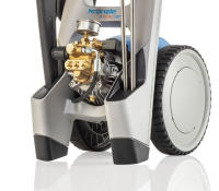 Kränzle X10/140 TST, 230V, 2.95 KW, max.140bar, 10 l/min, mit Schlauchtrommel, 15m Schlauch, Stecksystem D12, Schmutzkiller, Flachstrahldüse inkl.Round Cleaner UFO 350mm Edelstahl