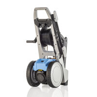 Kränzle X10/140 TST, 230V, 2.95 KW, max.140bar, 10 l/min, mit Schlauchtrommel, 15m Schlauch, Stecksystem D12, Schmutzkiller, Flachstrahldüse inkl.Round Cleaner UFO 350mm Edelstahl