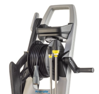 Kränzle X10/140 TST, 230V, 2.95 KW, max.140bar, 10 l/min, mit Schlauchtrommel, 15m Schlauch, Stecksystem D12, Schmutzkiller, Flachstrahldüse inkl.Round Cleaner UFO 350mm Edelstahl
