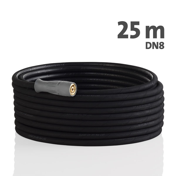 Kränzle HD-Schlauch 25m NW8 400bar schwarz