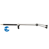 Kränzle Doppellanze 1000mm D12 mit Dreh-Handgriff